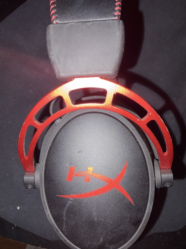 HyperX Cloud Alpha Wired Gaming Headset HX-HSCA-RD Red Black PC PS4 PS5 Xbox