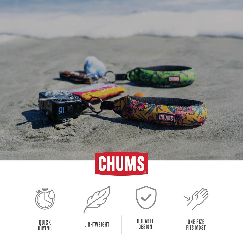 Chums SportFloat Floating Wrist Strap – Waterproof Flotation Strap Keychai