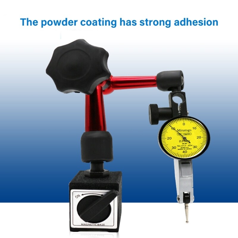 Dials Gauges and Adjustable Base For Measurement Tool With Flexible Arm