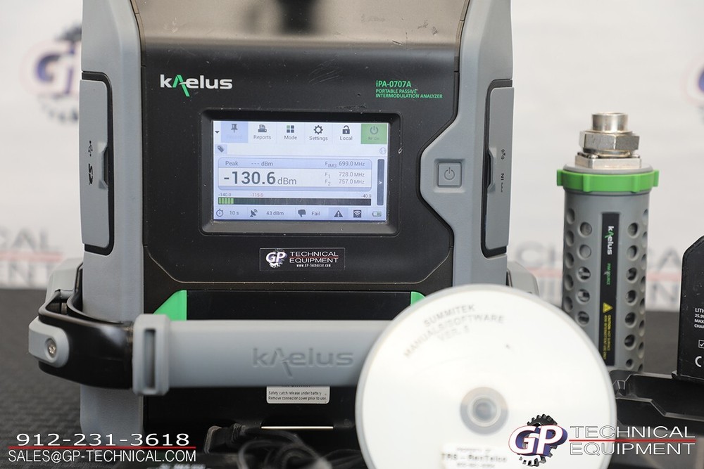 Calibrated Kaelus IPA-0707A Portable Passive Intermodulation Analyzer - Anritsu