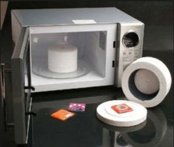 Large Microwave Kiln for Glass Fusing