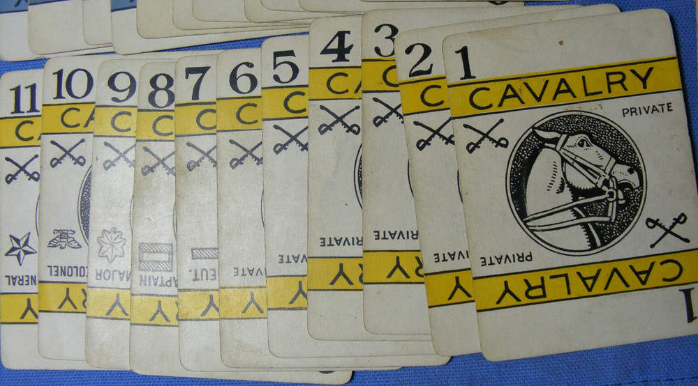 Vintage WW1 Card Game