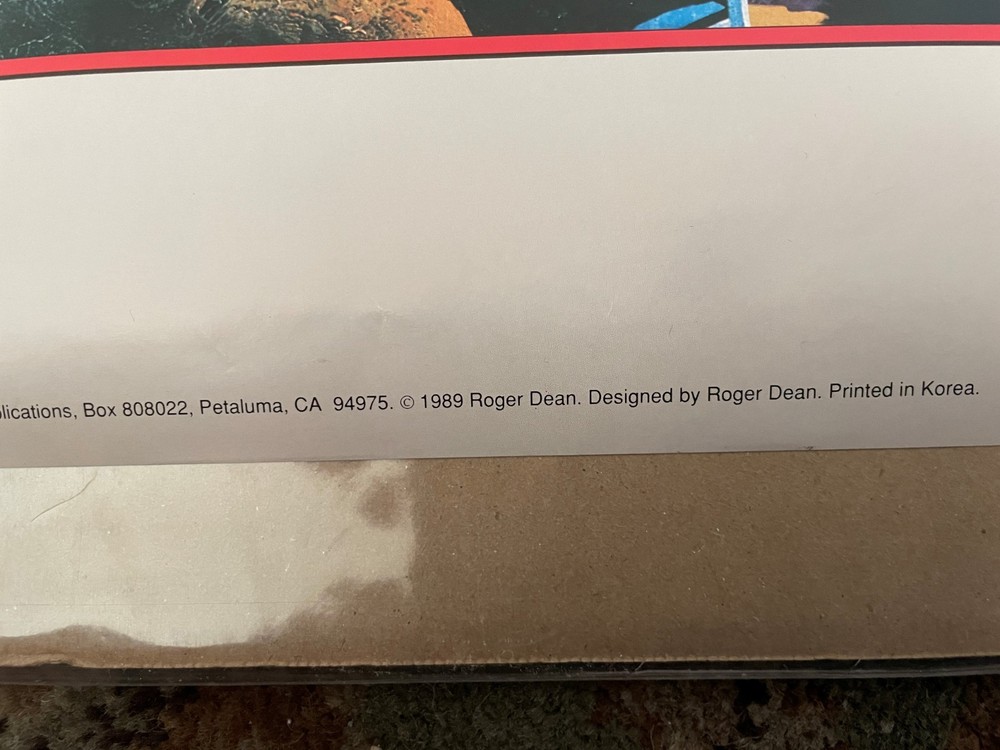 Roger Dean ** RARE ** Original Poster collection