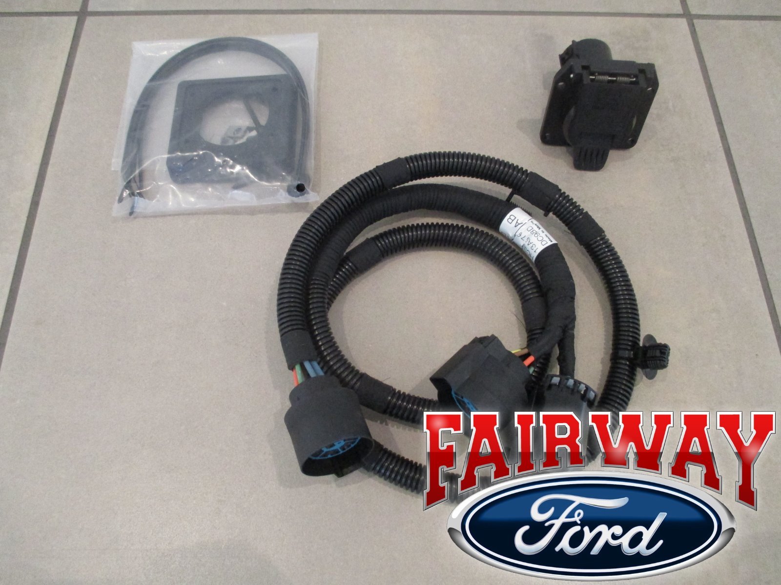 17 thru 26 Super Duty OEM Ford In Bed 5th Trailer Wiring Harness HC3Z-15A416-A
