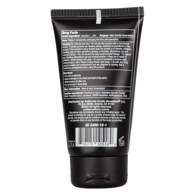 Peak Male Desensitizing Prolong Cream 2 oz