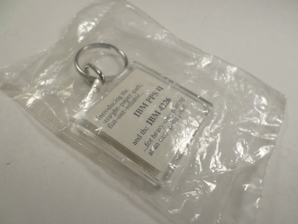 Lexmark IBM keychain 1991 New