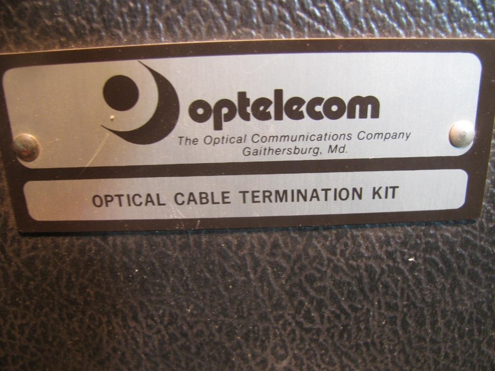 Optelecom Fiber Optical Cable Termination Kit
