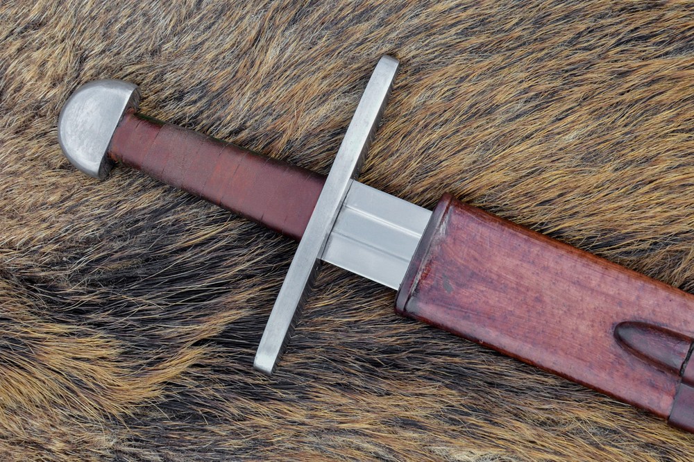 Norman sword with sheath, roma practice, SK-C