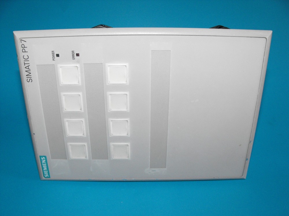 Siemens 6AV3688-3AA03-0AX0.Simatic PP7.Push Button Panel.USED