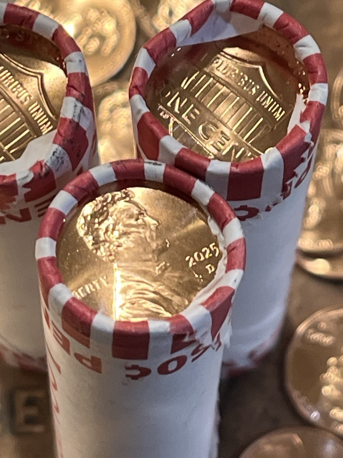 2025 D Lincoln Shield Penny BU Red Cent, Uncirculated, From Original Bank Roll