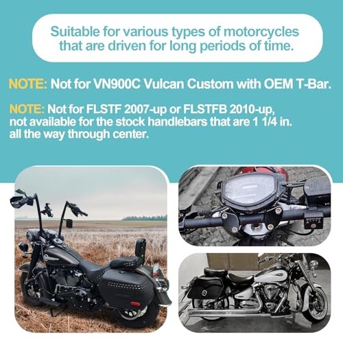 Universal Motorcycle Handlebar Riser - Motorcycle 4 inch Handlebar Pullback