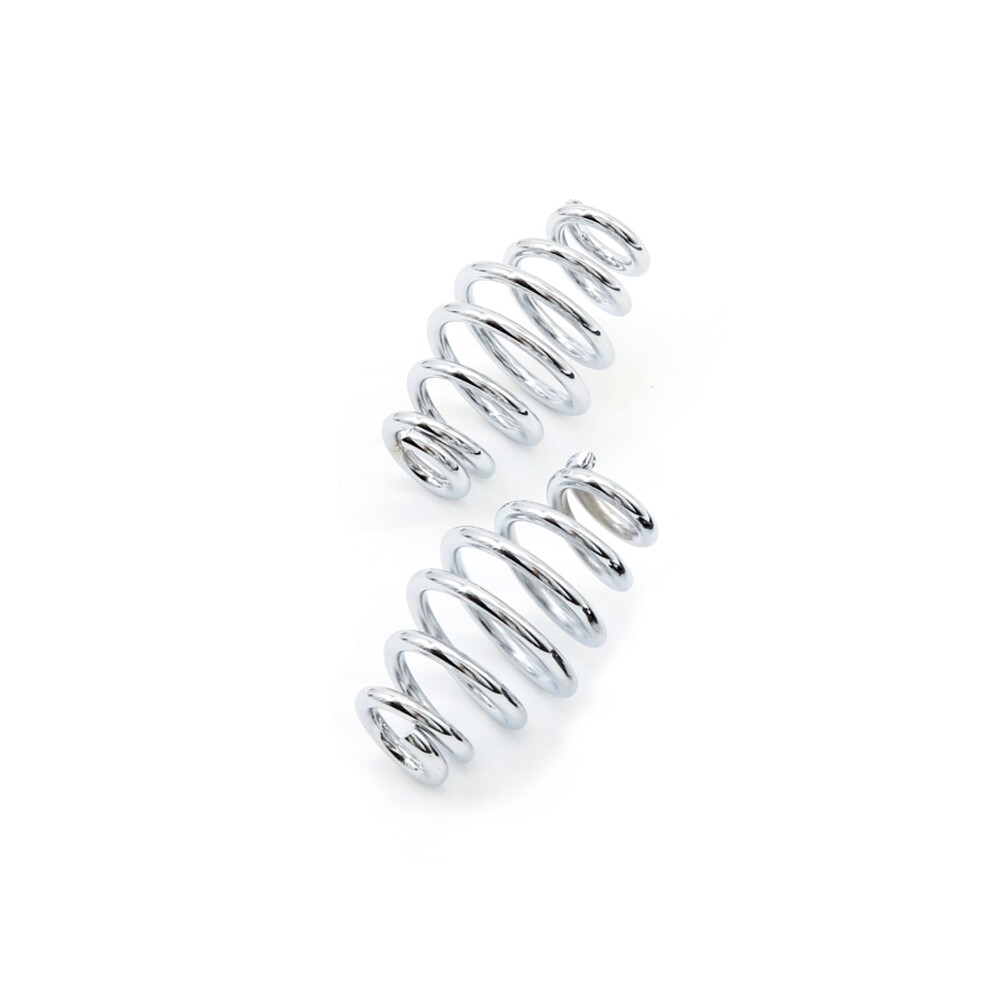 For Harley 48 2010-2021 3" Chrome Spring & Bracket Kit - Easy Installation