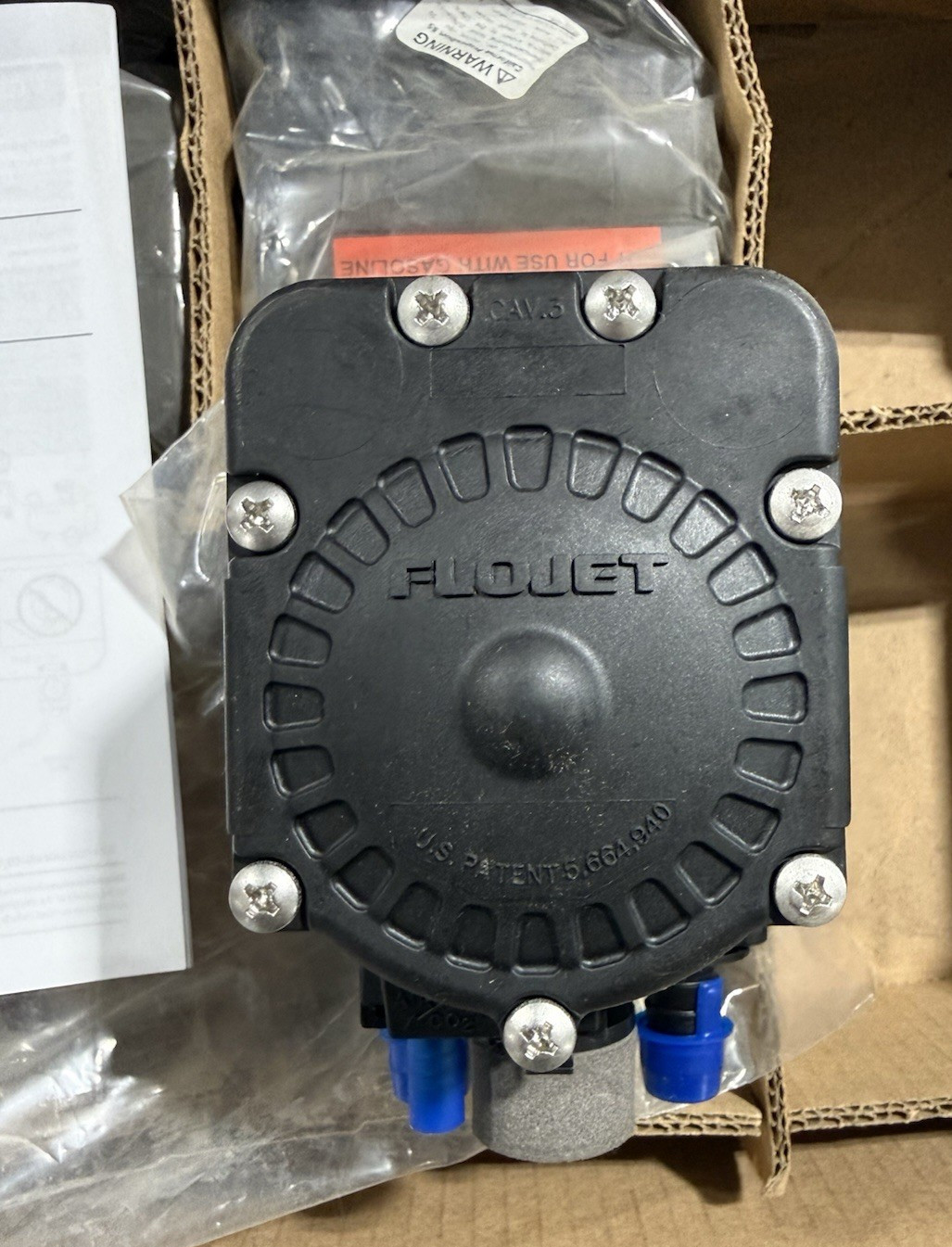 Xylem FLOJET G575215-SANTO PNEUMATIC AIR OPERATED DIAPHRAGM PUMP 1/2" (OEM) *NEW