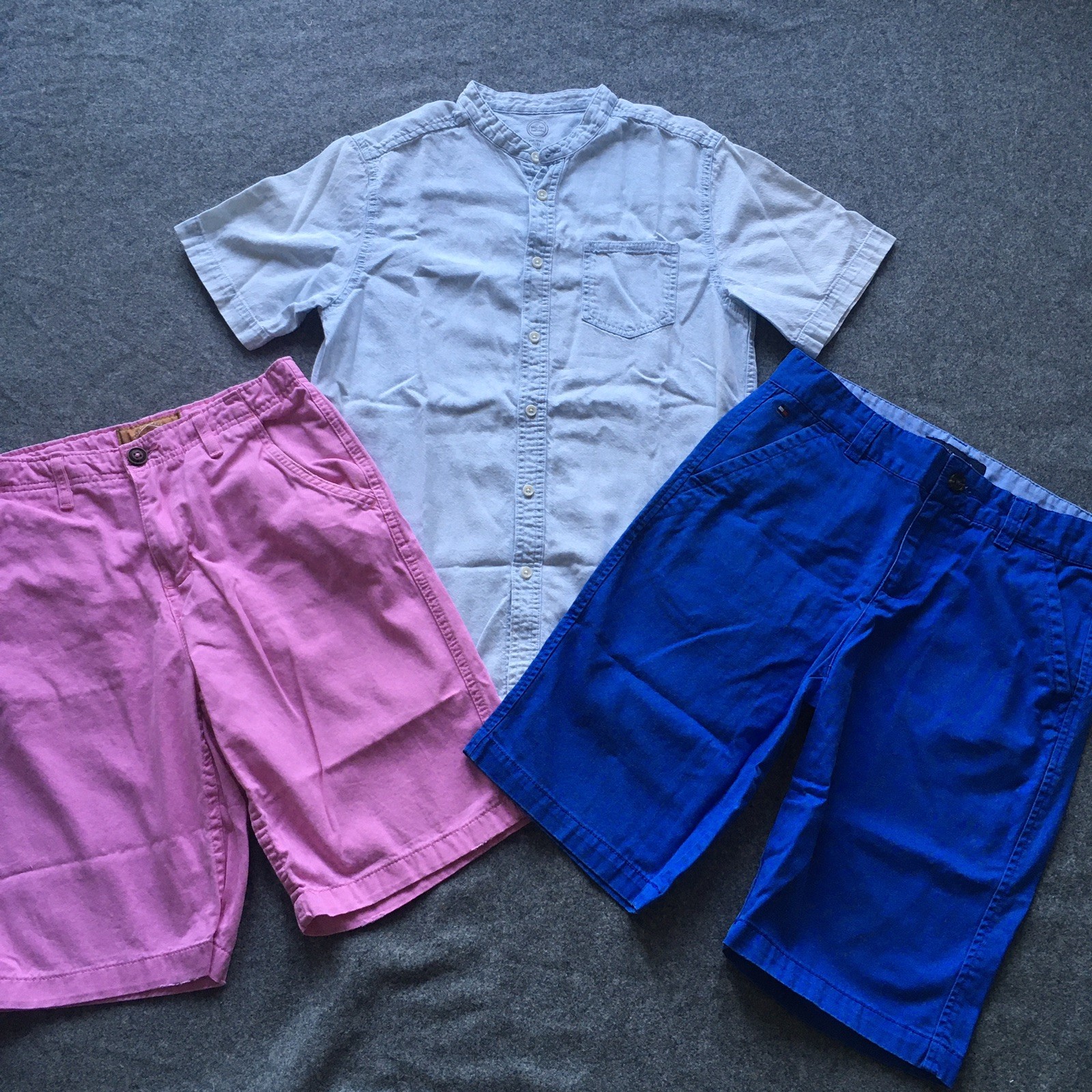 Boys Size 18/20 Clothing Lot 3-Piece Summer Denim Preppy