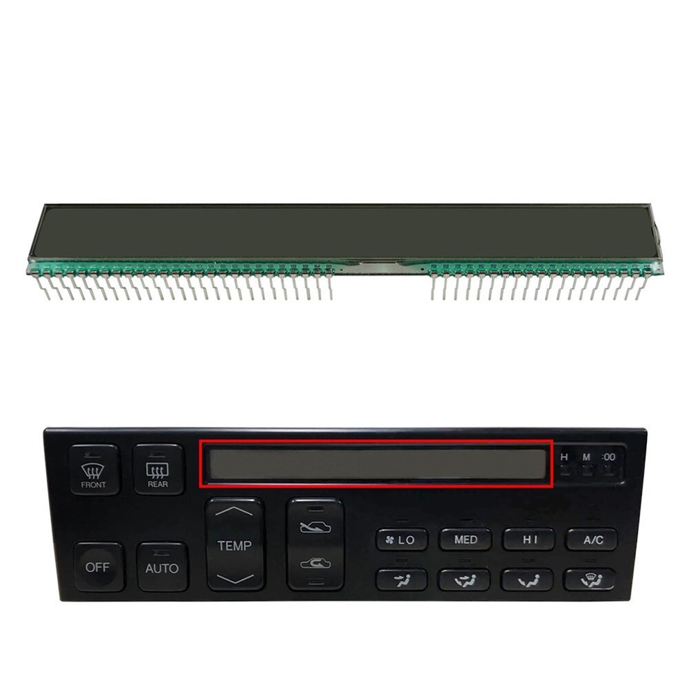 Replacement AC Climate Control Display for Lexus LS400 Models from 90 to 92