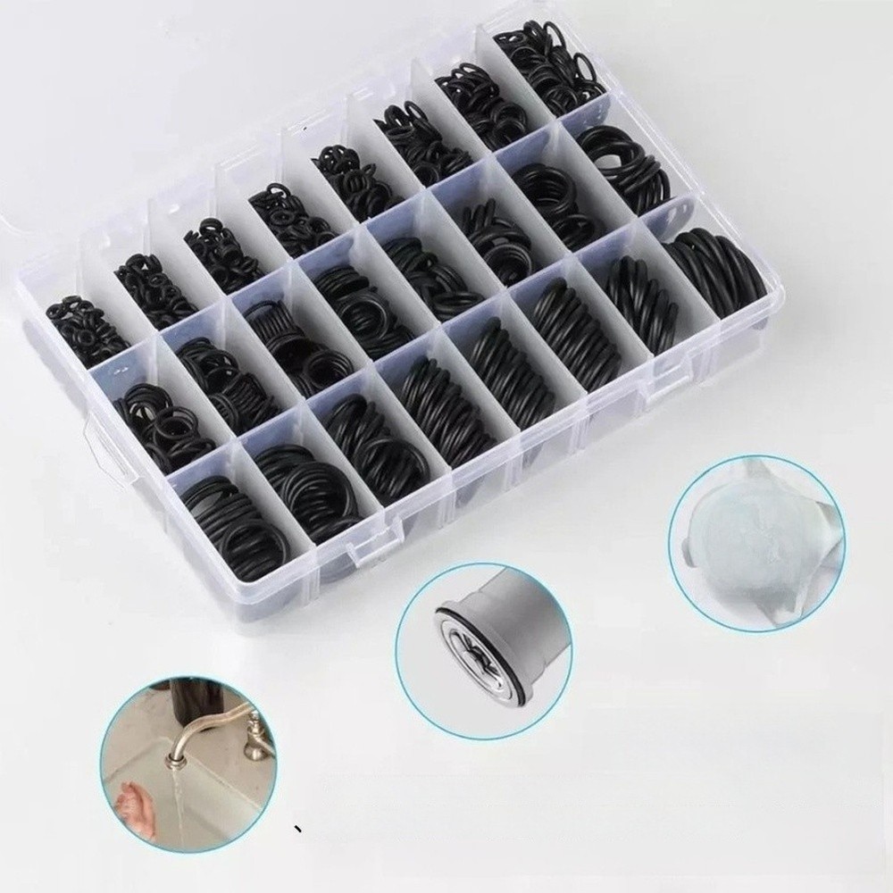 O-ring Kit Oil Resistant Comprehensive Assortment Boxed Organizer Packaging