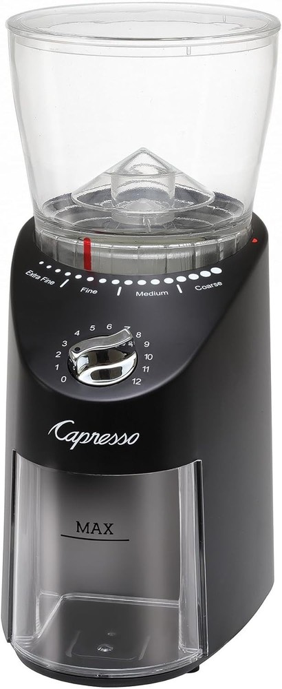 Infinity Plus Conical Burr Grinder - Black