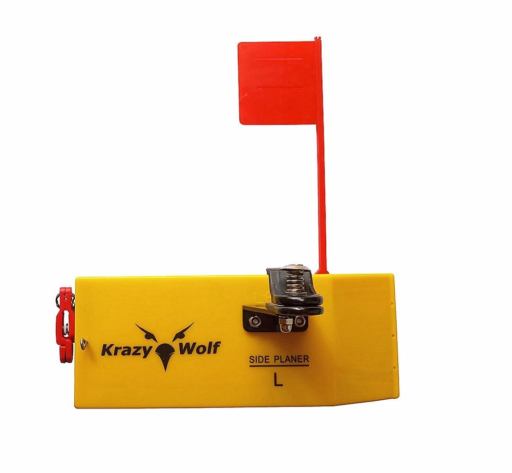 Planer Board (P007),Includes Spring Flag system,Left&Right L10"xW3.5``,Pair,Y...