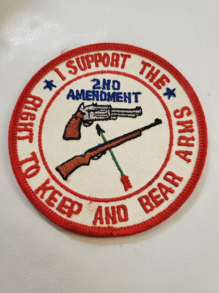 Vintage “Support the 2nd Amendment – Right to Keep and Bear Arms” patch