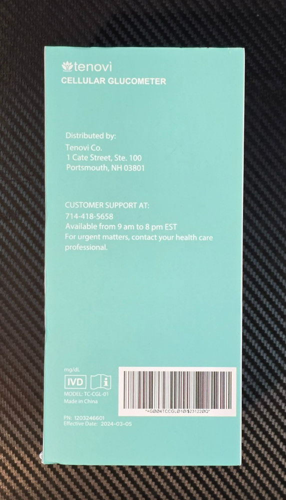 Tenovi Cellular Glucose Meter