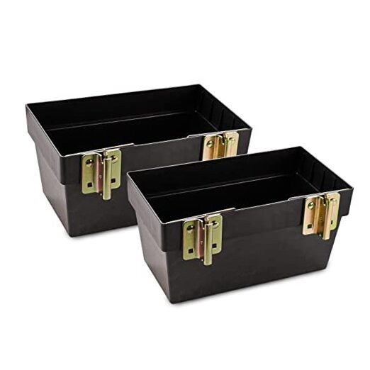 ENJ 2 Pack E-Track Basket Storage Bin, E Track Box for E-Track Systems, E