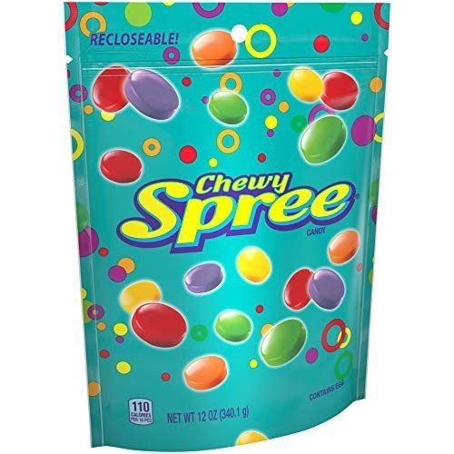 SPREE Wonka Chewy Candy 12oz Bag
