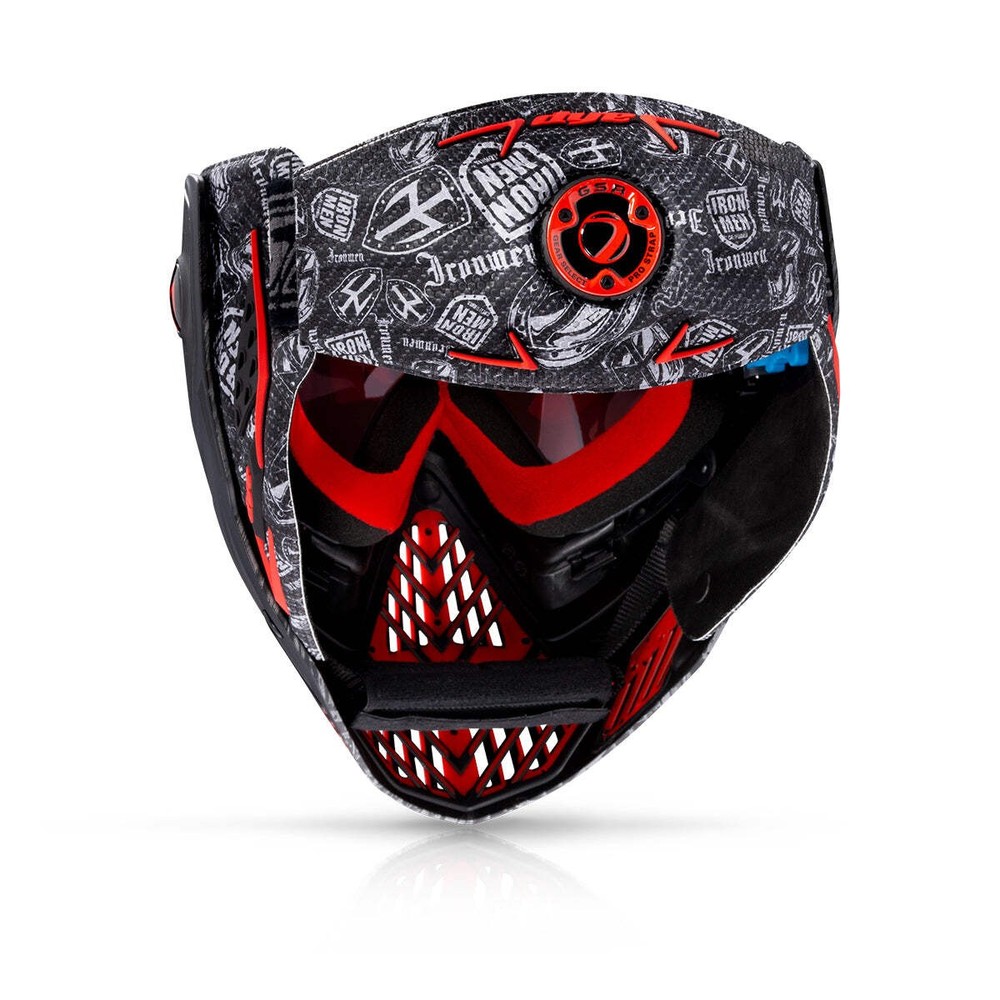 Dye I5 Mask - IM Shields - Black / Red