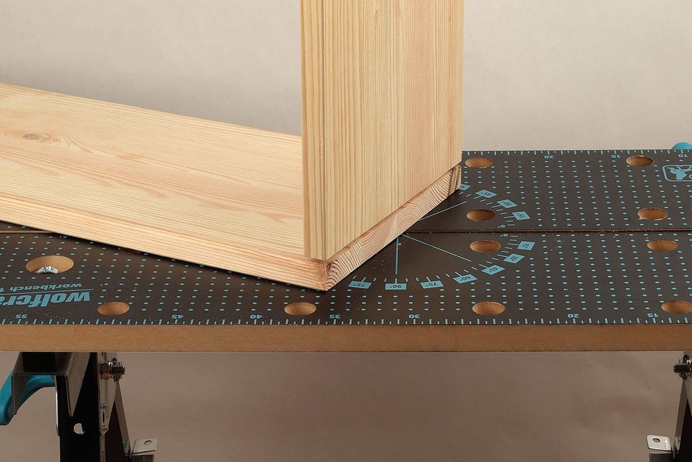 wolfcraft Dowelmaster 4640000 (Practical jig for Clean Corners, T-Butt Edge C...