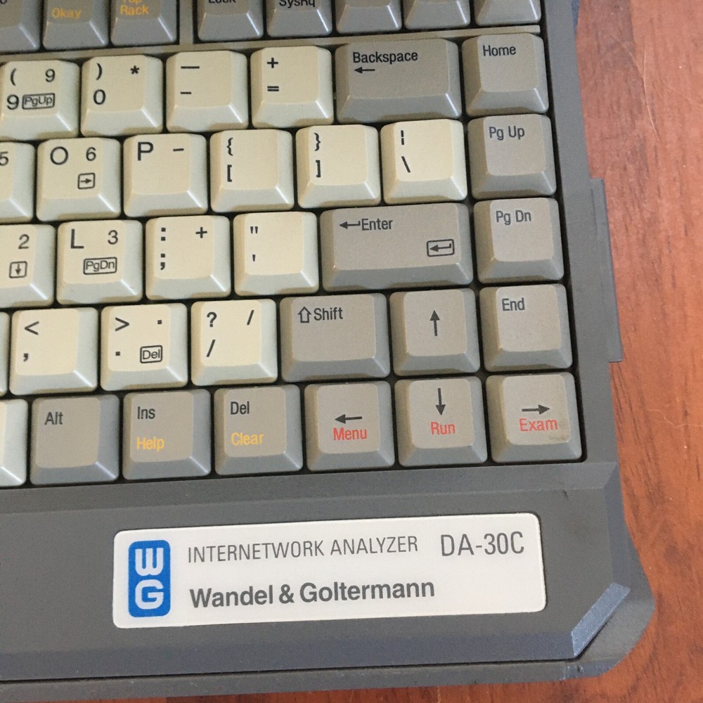 Wandel & Goltermann Internetwork Analyzer DA-30C Working