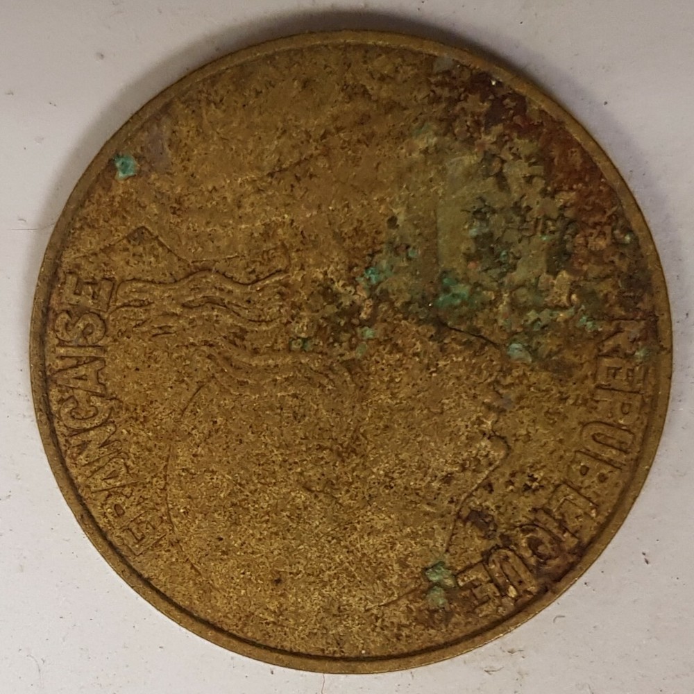 French 20 Centimes Coin