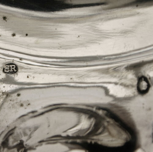 Vintage AUSTRIAN SILVER Under Plate or Saucer