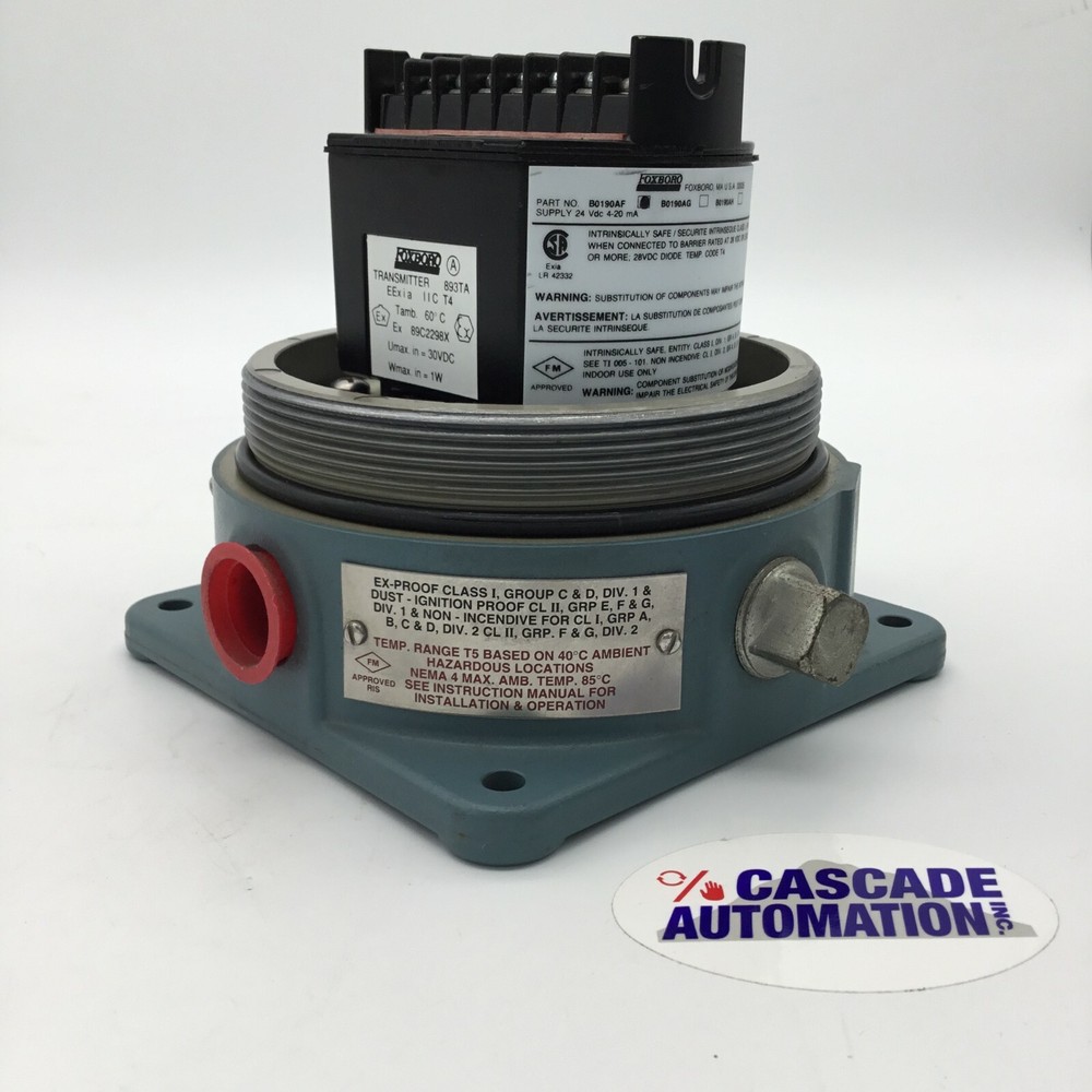 FOXBORO TERMPERATURE TRANSMITTER MODEL 893TA-KFUSN000