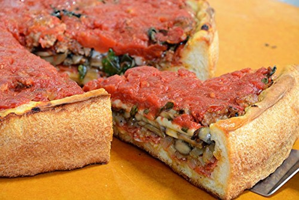 Lloyd Pans Kitchenware 12 Inch Perforated Deep Dish Pizza Pan