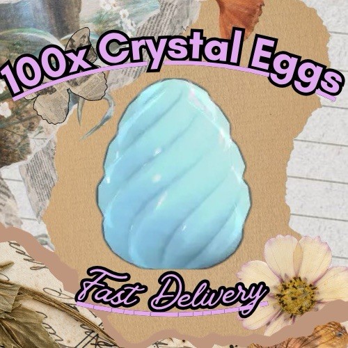 🩵 100x Crystal Eggs Adopt From Me Today!🤍