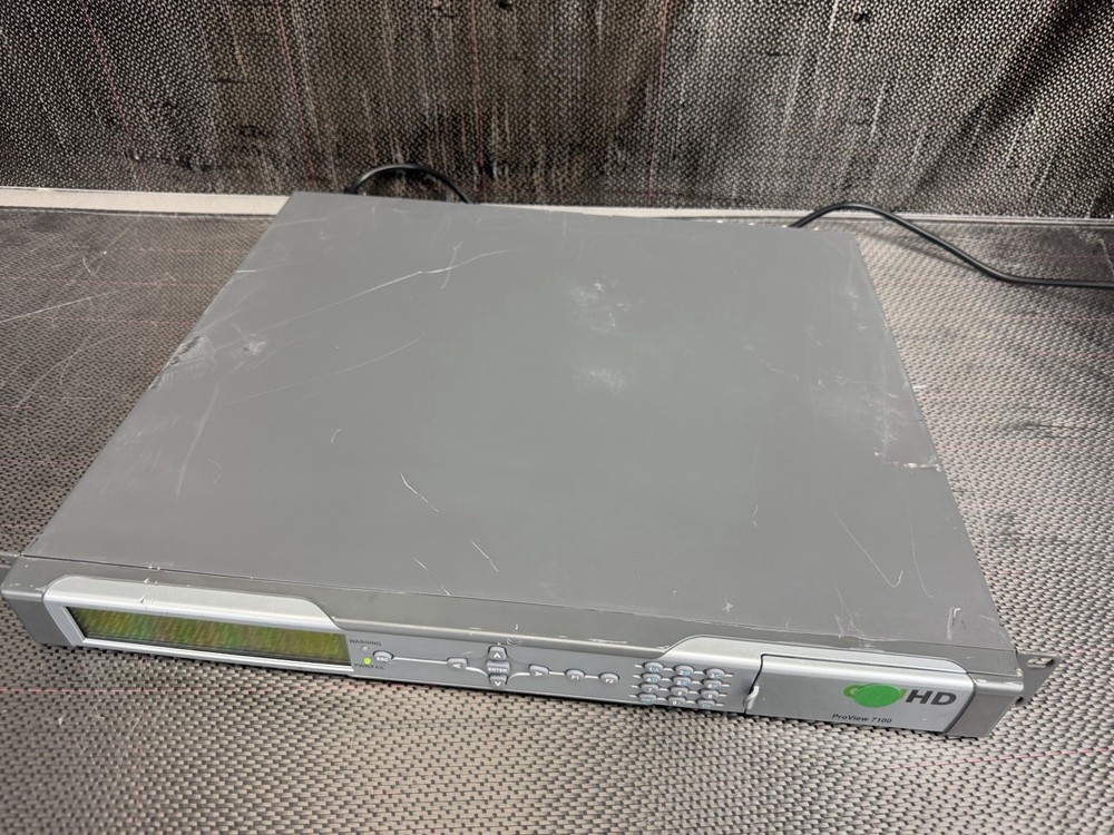 HARMONIC Multifunctional Integrated Receiver Decoder ProView-7100 *Read-Alarms*