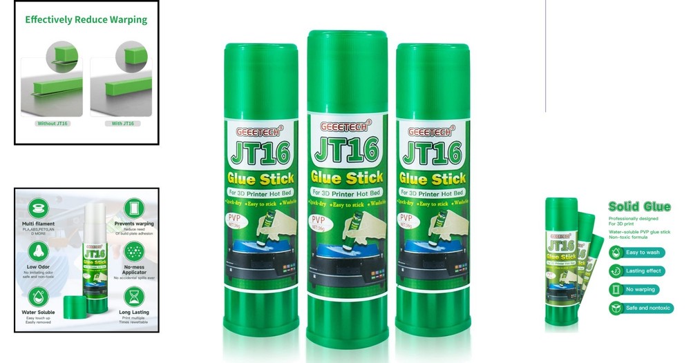 High-Quality 3D Printer Glue Stick 36g/1.27oz - Precise First Layer Adhesion