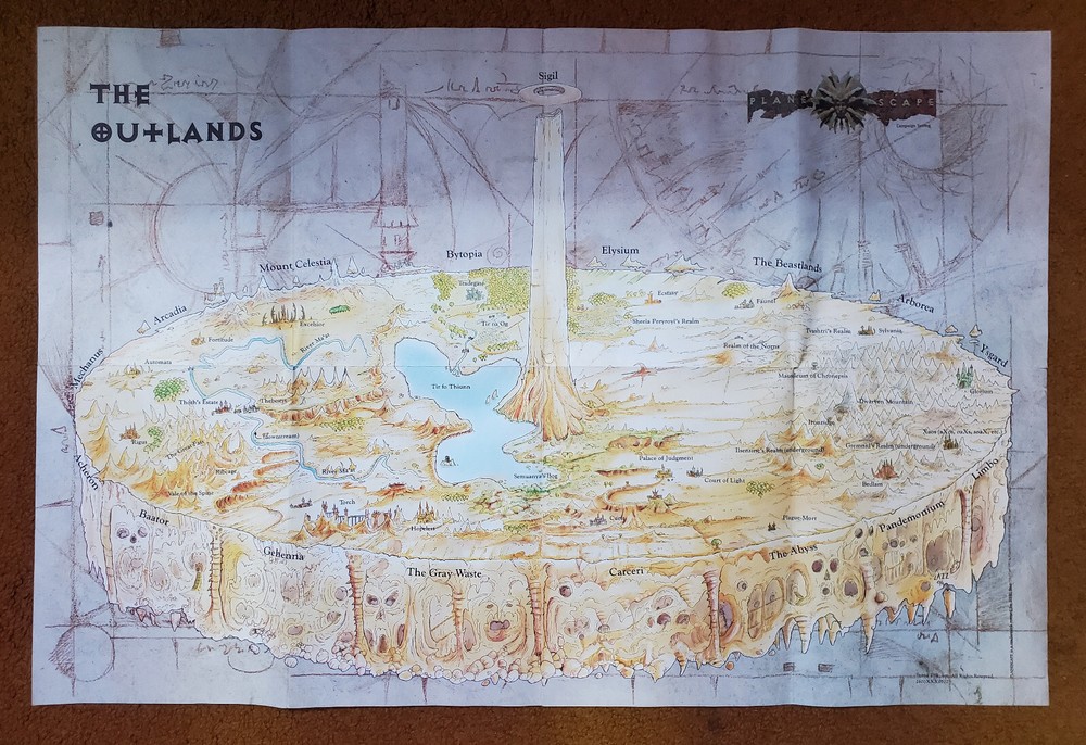 AD&D 2nd Edition Plane Scape Campaign Setting