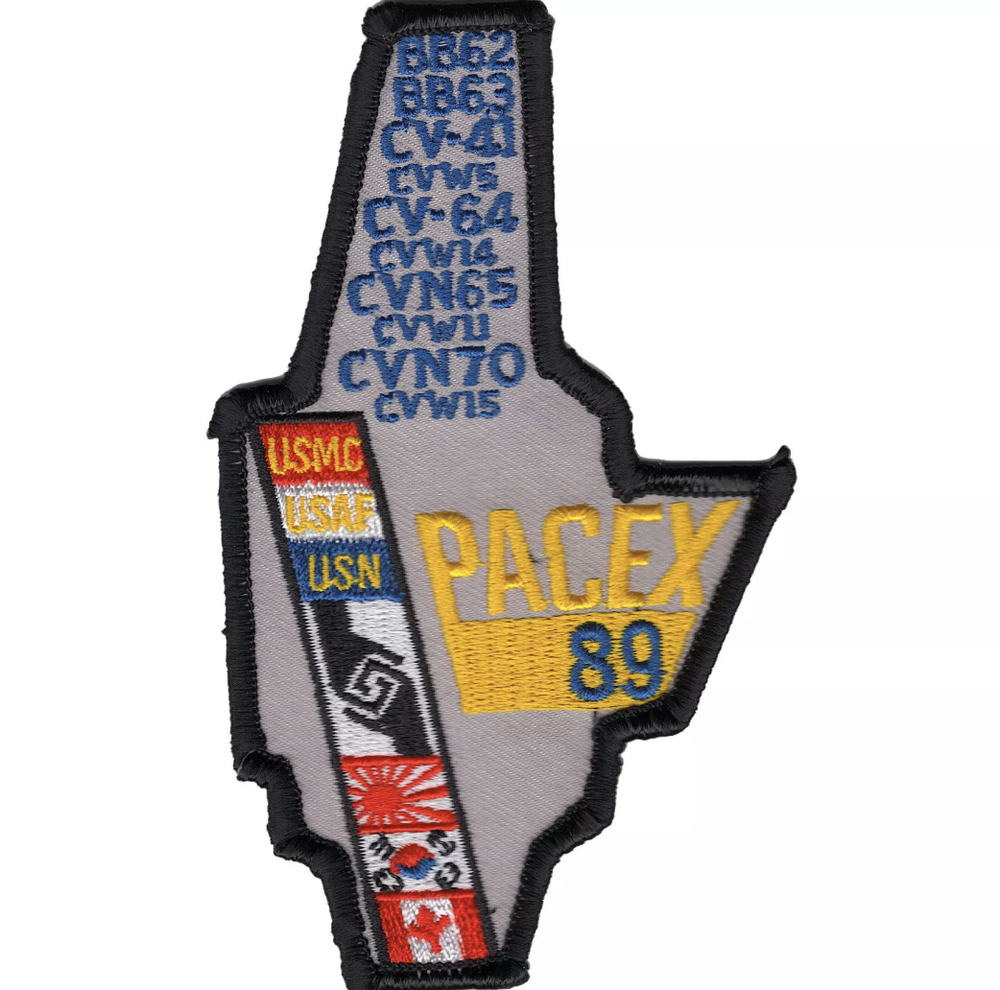 4.75" MARINE CORPS PACEX 89 EGA EMBROIDERED PATCH