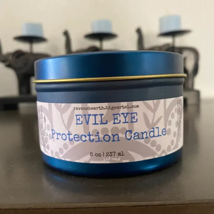 Evil Eye Candle