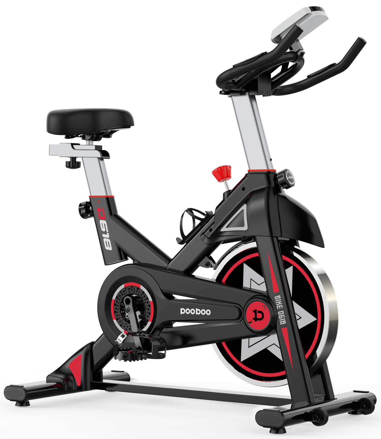 Fitness Exercise Bike Indoor Cycling Stationary Bike Home Cardio Workout Bike