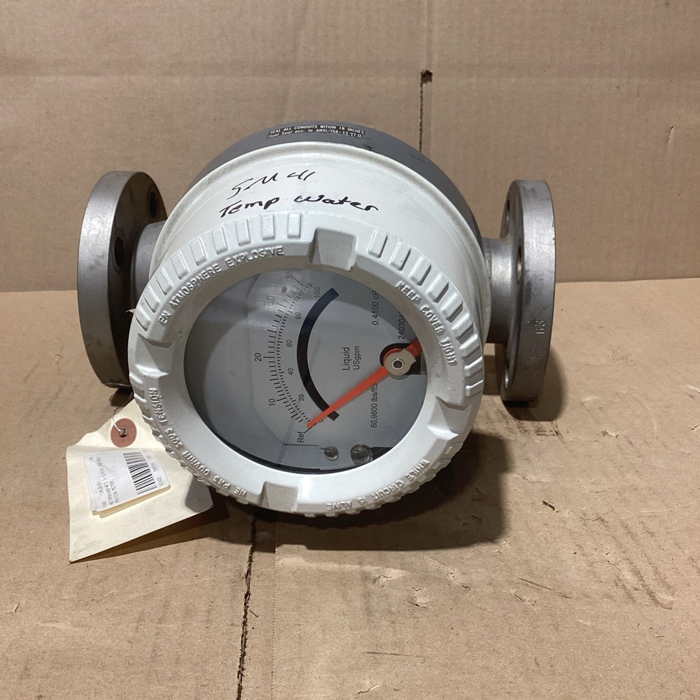 Abb FAM541A2F4F1 Variable Area Flow Meter 0-35gpm NOS