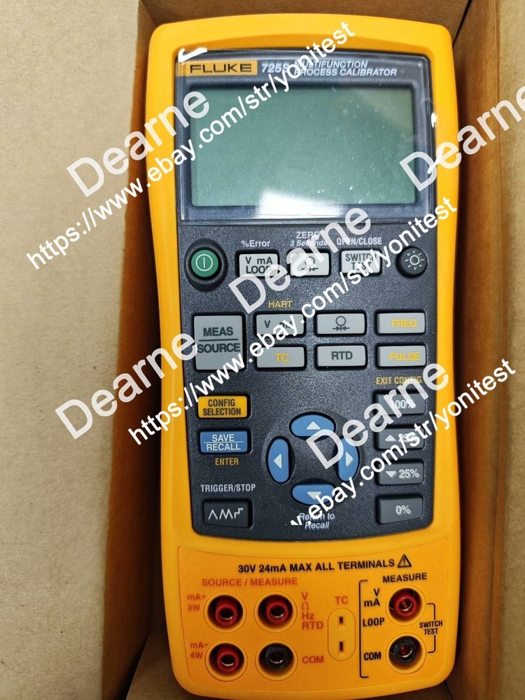 Fluke 754 Documenting Multifunction Process Calibrator HART NIST Calibrated Data