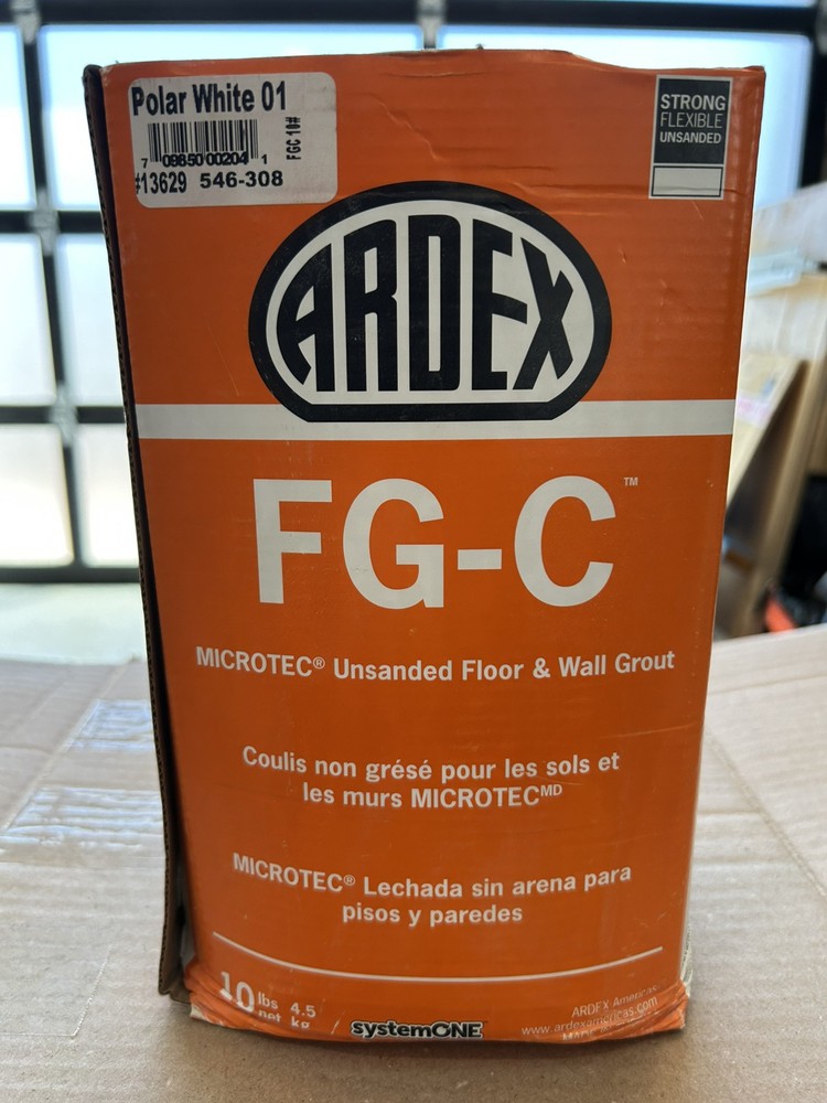 ardex microtec floor and wall grout