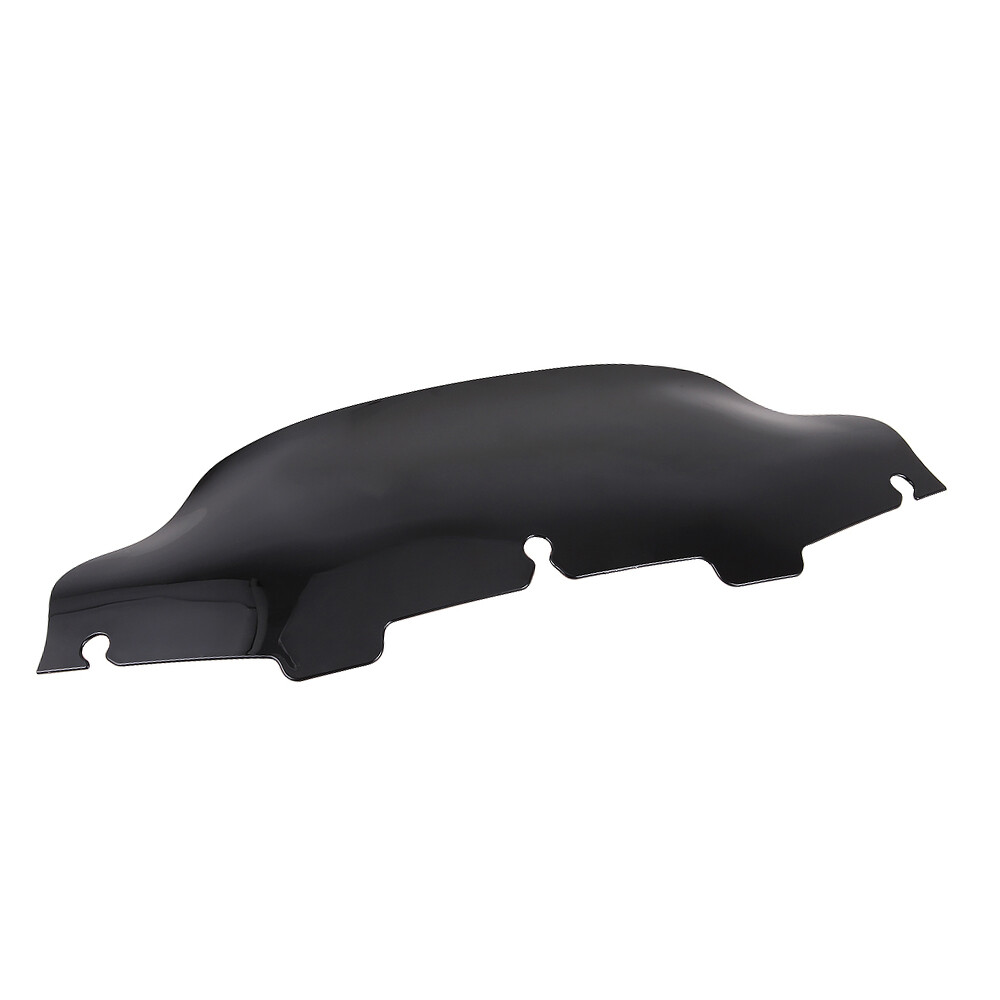 For Harley Touring Glide FLHT FLHTC Batwing Black 6" Wave Windshield Windscreen