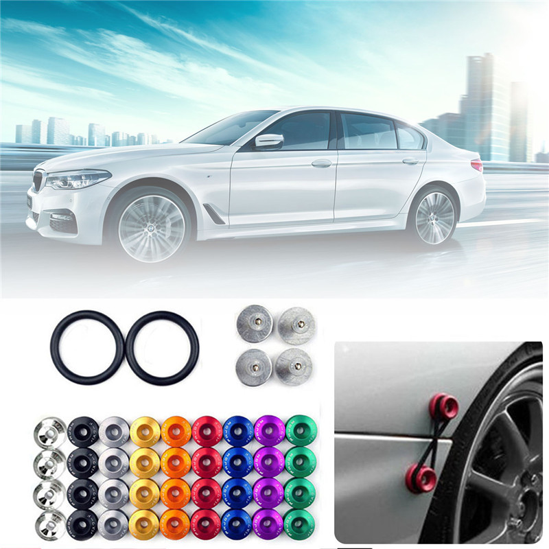Bumper Quick Release JDM Quick Release Holders Front Rear Bumper Fasteners Trunk