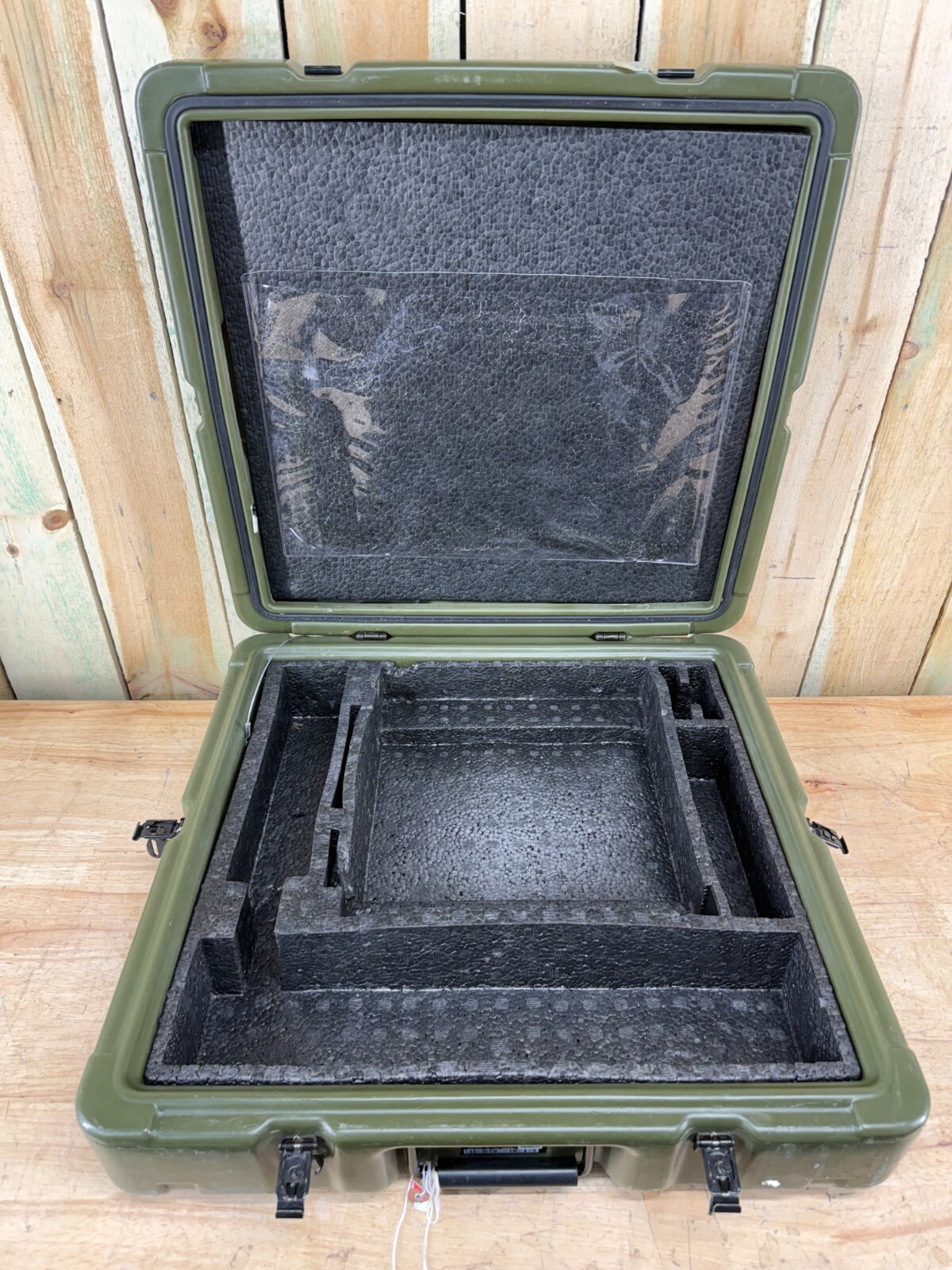 PSI Case 23X21.5X7" Green Military Waterproof Storage Container Hardigg
