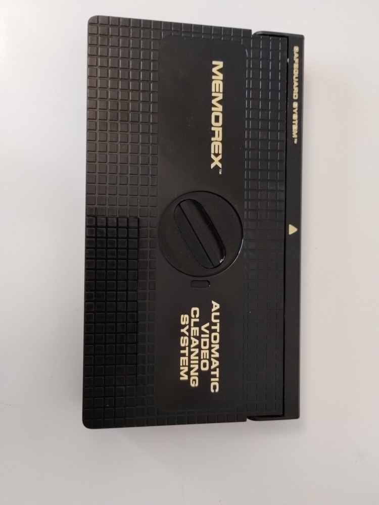 Memorex Automatic Brush Video Cleaning System Wet Process Safeguard System