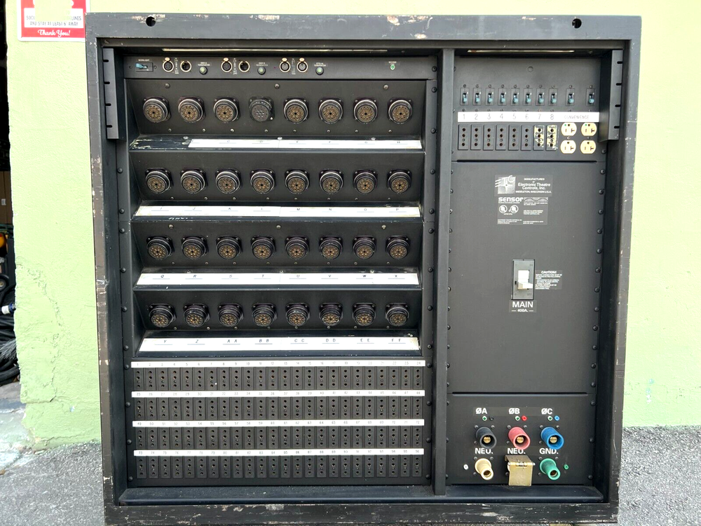 ETC Sensor 96X 2.4K 400A 4-Patch Rgn PT Dimmer Rack #11 #32 (One)TrueHeartSound