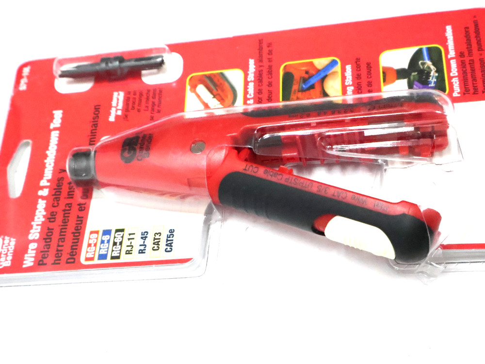 Gardner Bender SPD-10L 7" Wire Stripper & Punchdown Tool
