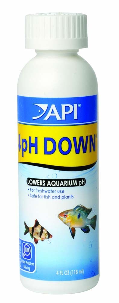 API pH Down Aquarium pH Treatment 4 Ounces - 4 Pack